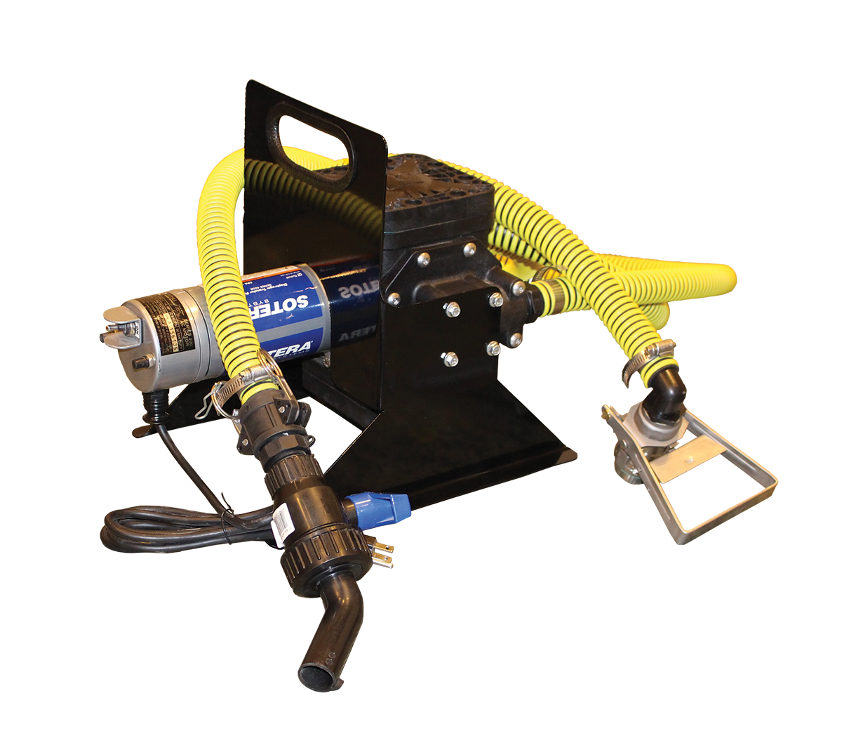 Chemical Mix Pump on white background
