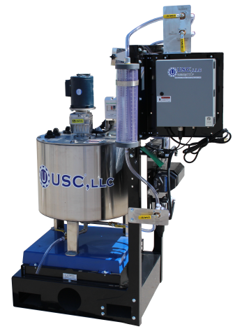 USC Automated Mix Tank on white background