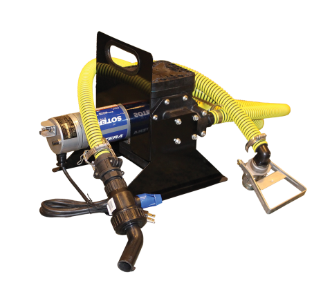 Chemical Mix Pump on white background