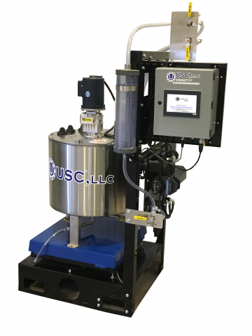 USC Automated Mix Tank on white background