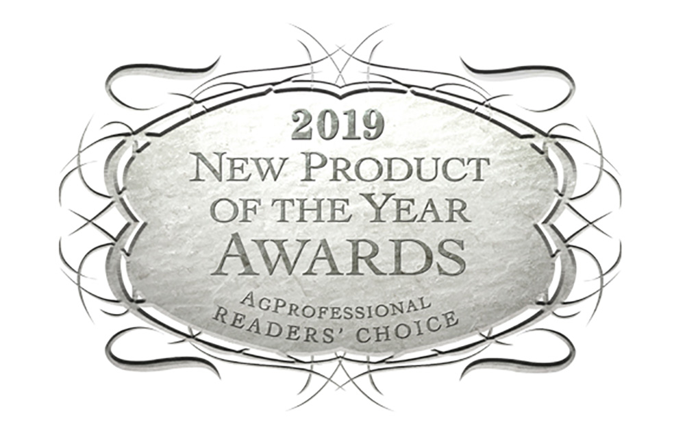 2019 New Product of the Year Award by AgProfessional