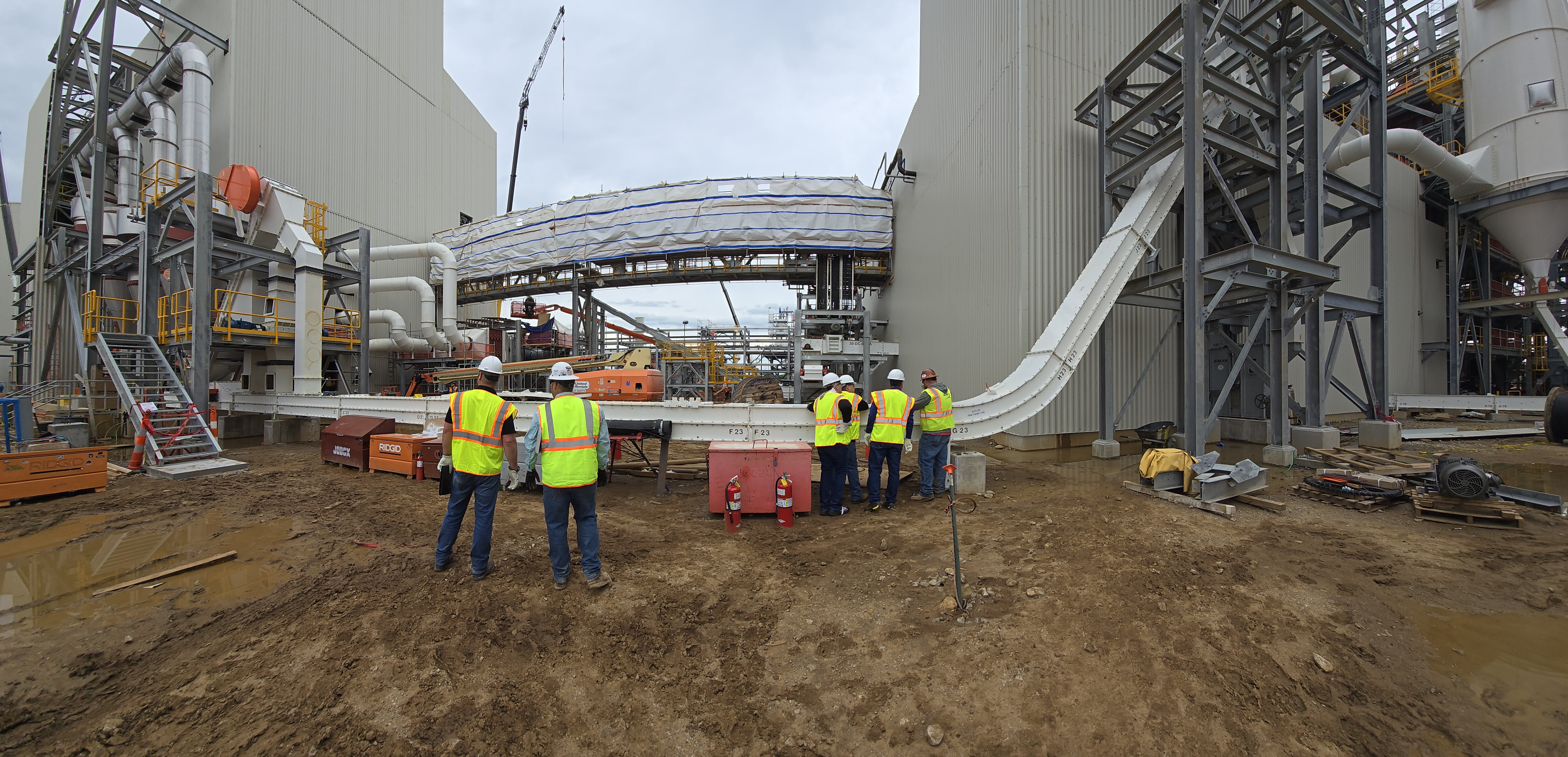 usc conveyance divided trough conveyor