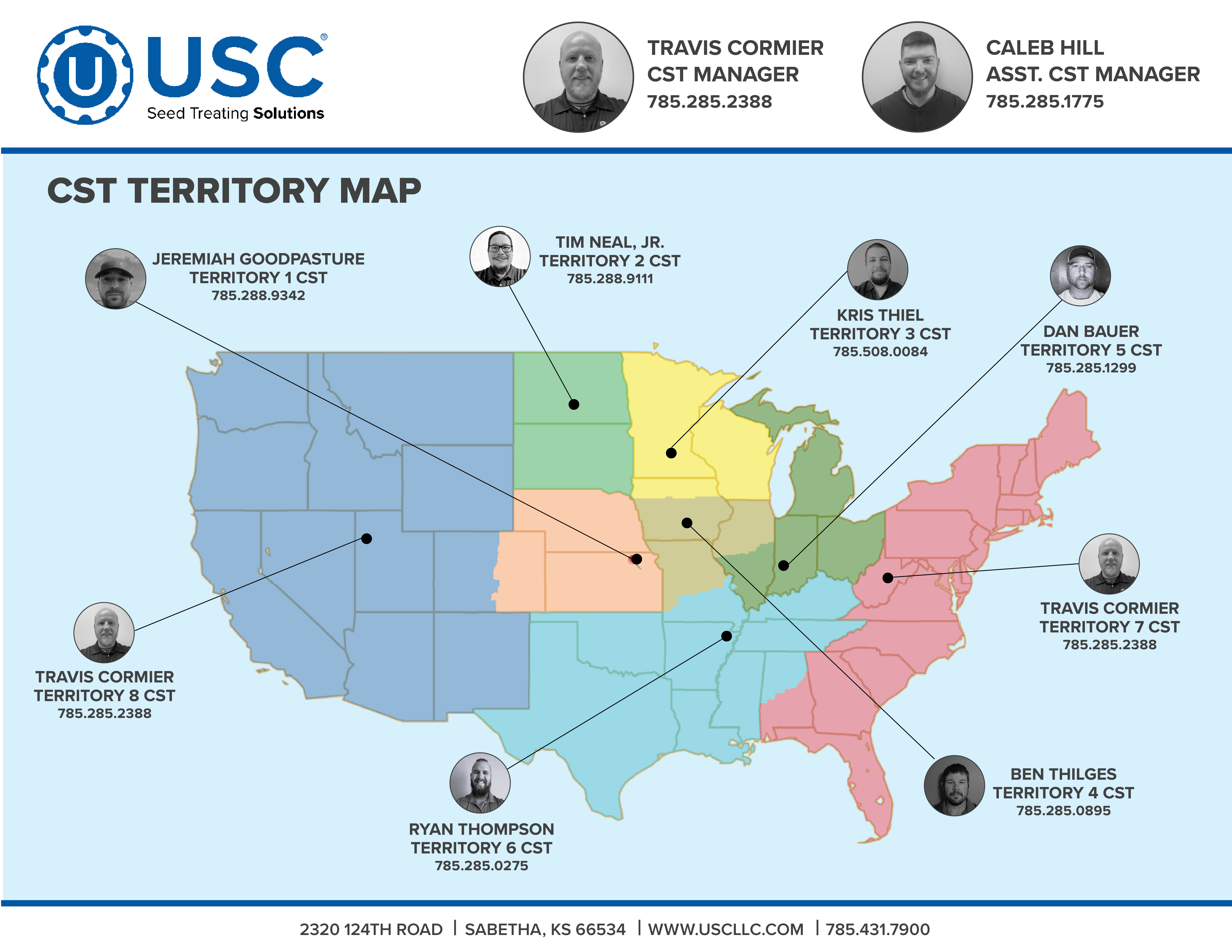 CST map sept 2025